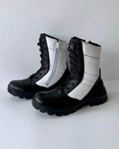 Sepatu pdl prov hitam putih tni 051 aleus