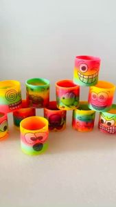 [MỚI VỀ - 3D - CLIP THẬT] Đồ chơi trẻ em lò xo cầu vòng ma thuật rainbow in hình 3D rất đẹp dành cho bé giải trí noel SM02