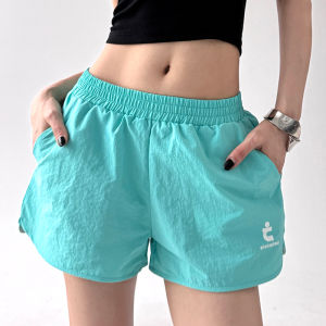 MUYUZI | Aesthetic Quick-Dry Loose Casual Shorts Purple
