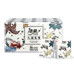 Portable Thickened Handkerchief Paper School Supplies Car Travel Essential Packjm-Bm232-18 Brand Life Use Paper Handkerchiefs
