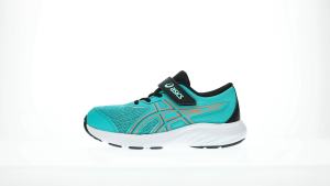 ASICS Kids CONTEND 9 Grade School Running Shoes in Wave Teal/Black