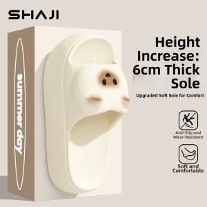 SHAJI | Anti-slip Cute Squishy High Platform Slipper