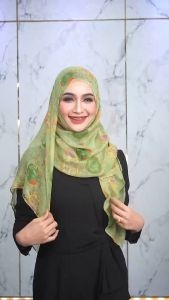 ผ้าพันวิสคอส ผ้านตัว ผ้าพันคอ ผ้าพันยาว ผ้าพันอาหรับ ผ้าคลุมผมมูลคู่ ลวดลาย เก๋ สีสดใสไม่ซ้ำไคร HL32