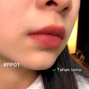 PINKFLASH Velvet Licpream Matte Lipstick PinkDiary Lip Cream Smooth High Pigment Tahan Air