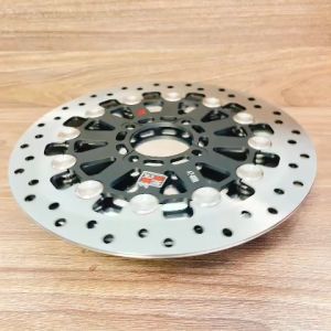 Đĩa King Drag V2 Khoen Inox 304 267mm màu đen lắp được cho tất cả các dòng xe thông dụng
