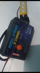 Light bar strobe raptor 8 channel 8 mode 12V atau 24V volt untuk bus truk dll
