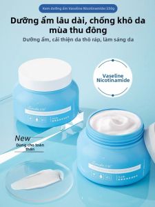 Kem Dưỡng Ẩm Vaseline Niacinamide Dưỡng Da Mềm Mại Trắng Sáng Dưỡng Ẩm Phục Hồi Mặt Toàn Thân Nam Nữ Kem Dưỡng Ẩm