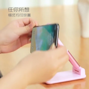 Folding Desktop Phone / Dudukan Handphone Lipat / Folding Mobile Phone Holder / 1pcs