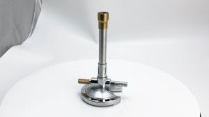 Bunsen Burner Natural Gas Heating Equipment/Burner Gas Single Tube Untuk Peralatan Laboratorium