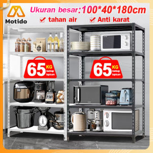Rak Besi Serbaguna 5 Susun Siku/Rak Gudang Besi /Rak Warung / Rak Besi  Serbaguna/rak dapur/Rak Buku/ Rak Supermarket/rak untuk barang/Rak akuarium200*40*120CM