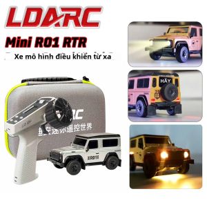 Xe Điều Khiển Từ Xa Mini Điện LDARC R01 1/64 Xe Leo Núi Để Bàn RTR 2.4GHz Chất Liệu Kim Loại Nhựa Cao Su Đồ Chơi Cho Người Lớn & Trẻ Em