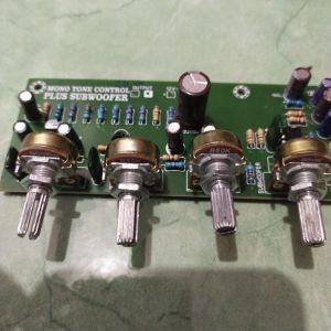 tone control mono subwofer 4 potensio