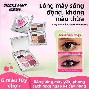 ROCK SWEET | Bảng Mắt 5 Màu Lì Kim Tuyến Smoky