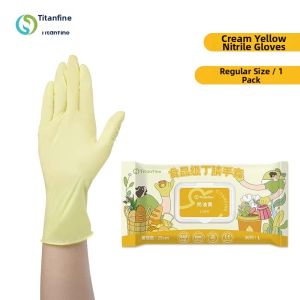 Durable For Cleaning Food Grade Nitrile Dishwashing Gloves