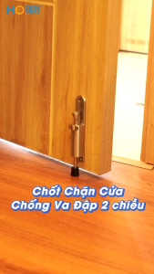 Chốt chặn cửa chống va đập 2 chiều inox 304 cho gió mạnh Hobby home decor CCD2