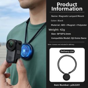 Bbzy | Magnetic Neck Strap Chest Mount POV Cycling Accessory for Thumb Camera