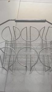 Xách Cốc Ly inox 6 Ly