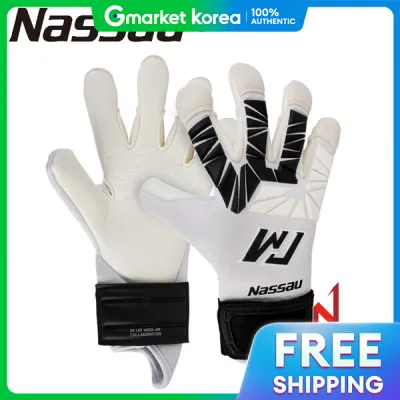 Nassau | Găng tay thủ môn Nassau GK Lee Woon-jae Elite Contact màu trắng size 810 NWGE-W