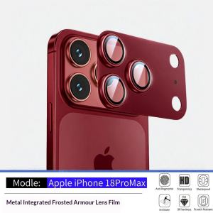 Anti Reflection Ultra Clear Integrated Matte Metal Armor Phone Camera Lens Protector Film For IPhone 18 Pro Max