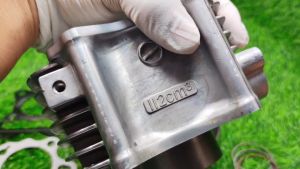 เสื้อสูบ พร้อมลูกสูบแหวน ที่ปะเก็นสลัก ลูกเดิมสแตนดาร์ด STD Suzuki Smash113 สแมช แจ่มแจ๋ว Smash Revo