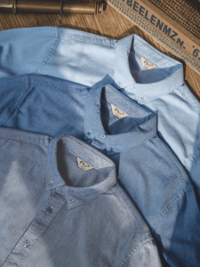 MADEN | Vintage Business Leisure Long Sleeve Shirt Cotton