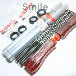 Paket As Shock Sok Depan Yamaha Mio J M3 Soul GT 115 Fino F1 Xeon 54P Per Oli Seal Sil Tutup abu set