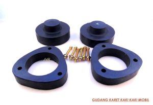 Karet Spacer Avanza Xenia Rush Terios Depan & Belakang Set 4pcs Tebal 3cm 5cm Plus Baut Mur