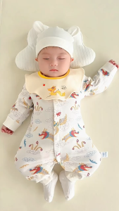 Áo liền quần cho bé Long Phụng 100% cotton trang phục Tết phong cách Tân Trung Quốc quốc phong màu đỏ văn hóa phương Đông an toàn sức khỏe.
