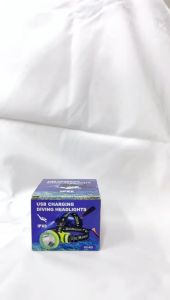 outdoor Super Bright Waterproof Led Rechargeable Headlight for Diving Hunting Fishing camping light