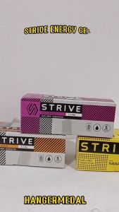 STRIVE ENERGY GEL 24g MANGGA supplemen tenaga lari sepeda triathlon GU 1 BOX isi 5pcs
