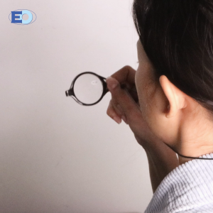 EO Readers READ2505 Round Plastic Magnifying Necklace for Men & Women