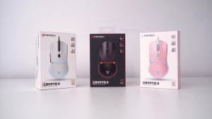 Fantech | FANTECH CRYPOT II VX7v2 Gaming Mouse 6 Button Macro 8000DPI RGB Mice and Anti-sweat Coating Huano Switch Optical Mouse
