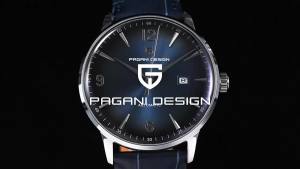 PAGANI DESIGN PD1832 43mm Men Automatic Mechanical Watch Luminous Stainless Steel Diver Watch 100M Water Resistant Business Wr
