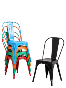 CONOCO Bar Stool Modern Simple Iron Bar Stool Metal Material Industrial Style Home High Chair 吧臺椅
