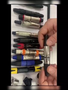5 pair. Pack Roxtone XP3FM Premium 3 Pin XLR Male Female Jack Plug Set Adapter Audio Adaptor Wire Cable Connector Mic Microphone 3Pins 3-Pin 3 Pole