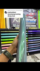 Promo Beli 2Rool Free Souvenir Jearsy NiCAI Stiker skotlite  Magic Candy Nado Grey Green Nicai Premium [ROLL]