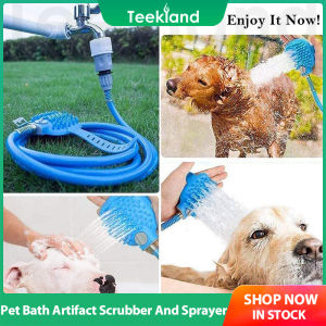 Teekland tắm cho thú cưng dụng cụ tắm làm sạch rửa tắm bình xịt Chải Lông Chó