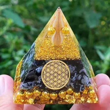 Store Whirling Fortune - Orgonite- Orgone Pyramid- Meditation Tool