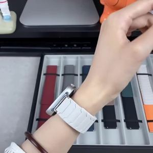 Vỏ Silicon Có Dây Đeo Từ Tính Cho Redmi Watch 5 Active/Lite Vỏ Bảo Vệ Dây Đeo Hai Tông Màu Vòng Đeo Tay Thể Thao Dành Cho Nam Và Nữ