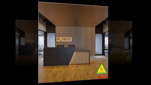 Bàn thu ngân bàn lễ tân bàn tính tiền bằng gỗ MDF QTT501 - NỘI THẤT LẮP RÁP VIENDONGADV