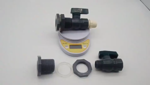 Faucet Kit Fitting Gardening Supplies Bulkhead Accessories Bucket Spigot Simple Installation PVC 1in and3/4 inch Anti-cracking Spigot Kit with Bulkhead Fitting Adapter for Aquariums Rain Barrel Faucet