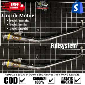 Knalpot Racing Dpj motor Bebek Vega Supra x 125 Smesh Shogun Kawasaki bebek Jupiter Astrea j7