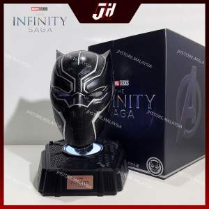 Black Panther Wearable Helmet With LED Display Base Bluetooth Speaker Killerbody Black Panther Mask Marvel Collection