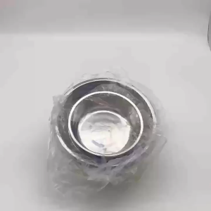 Minum Non Slip Double Stainless Biru / Pet Bowl Stainless Steel / Pet Bowl