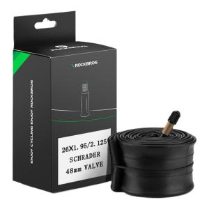 RockBros | Bicycle Inner Tube For Mountain Bikes Butyl Rubber Material Dual Valves