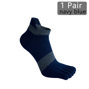 1/6 Pairs Man Five Finger Socks Large Plus Size Patchwork Compression Mesh Breathable Fitness Sport Toe Ankle Boat Socks EU43-47