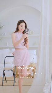 Minne | Anna Skort (กางเกงกระโปรง ผ้าหัวใจ)