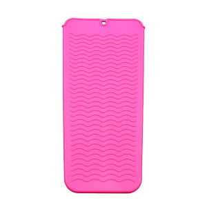 Portable Silicone Anti-Heat Mats Heat Resistant Mat for Hair Straightener Flat Iron Curling Iron Tool Prevent Burns Styling Tool