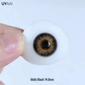 UYAAI | UYAAI Classic Brown Color Contact Lenses Siri Series Bionic Pupil Beauty Blue Eyes Lenses Natural Green Pupils Brown Grey Lens