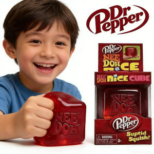 NEW Schylling Needoh Nice Sensory Squeezing Toy Cube for Stress relief and Fingertip Release Toy for Pinching and Playing